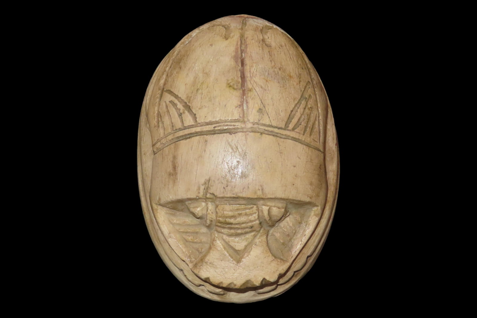 3 7/8" Large Egyptian Scarab, Representing Rebirth, Creation, and Protection (1 of 6)