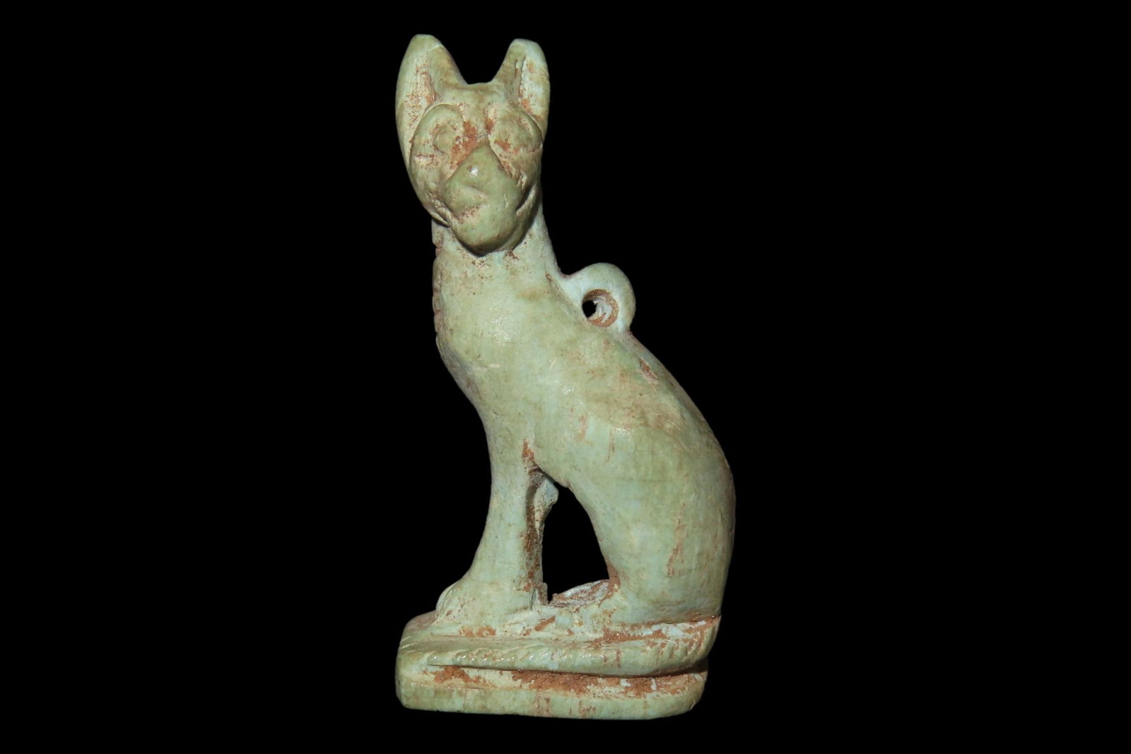1 3/4" Egyptian Cat Goddess Figure (Bes) (1 of 5)