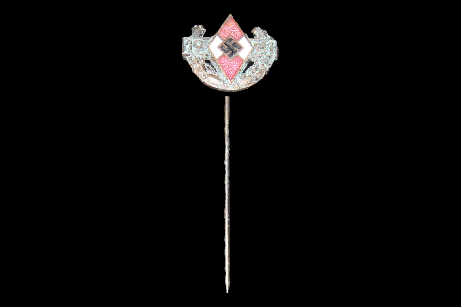 2" WWII H.J. Sports Honor Award Stickpin, 1941 (1 of 5)
