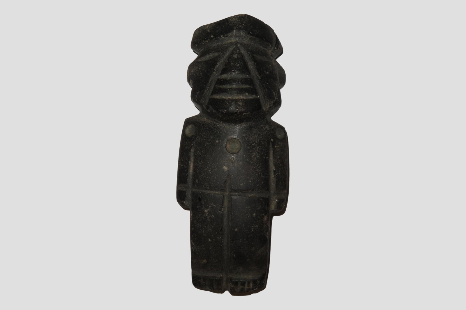 5 3/4" Pre-Columbian Mezcala Stone Deity Figure, Guerrero Mexico (1 of 5)