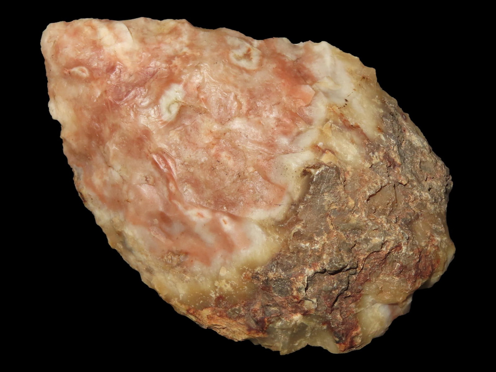 2 1/4" Kerrville Butted Knife, Crowleys Ridge Chert, Clay Co., Arkansas, Ex. George Robertson (1 of 7)