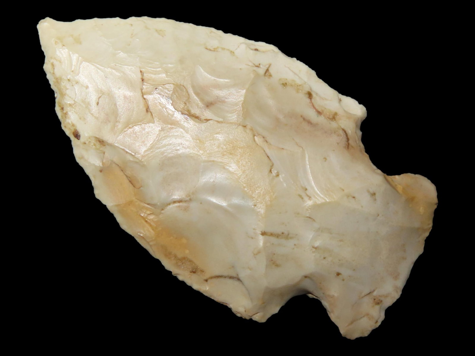 2 3/8" Hopewell Point, Burlington Chert, Clay Co., Missouri, Ex. George Robertson (1 of 6)