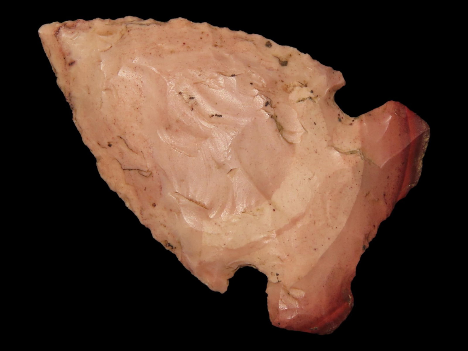 2 1/8" Hickory Ridge, Heat-Treated Burlington Chert, Clay Co., Arkansas, Ex. George Robertson (1 of 6)