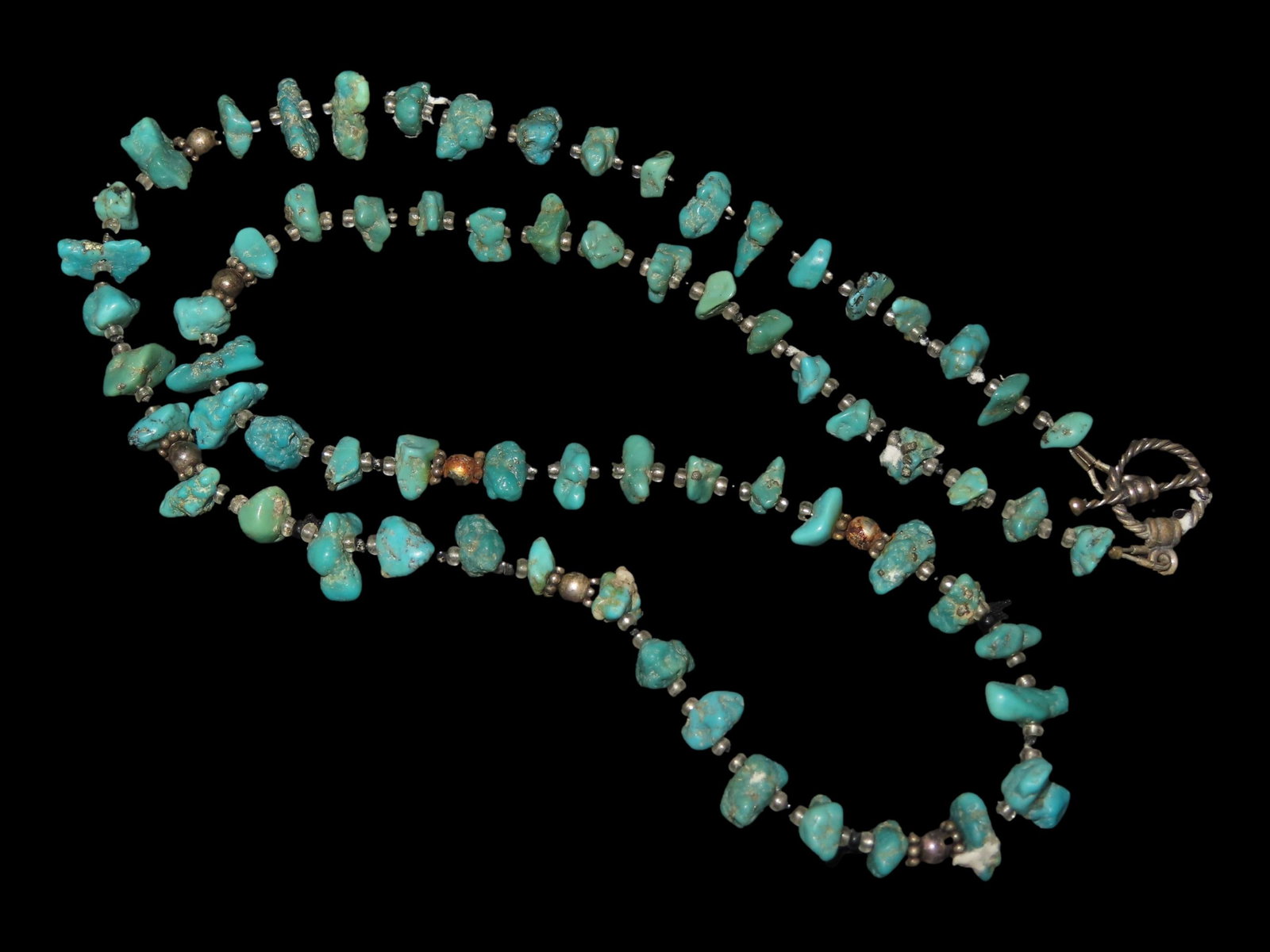 Strand of Turquoise and Mixed Beads (1 of 5)