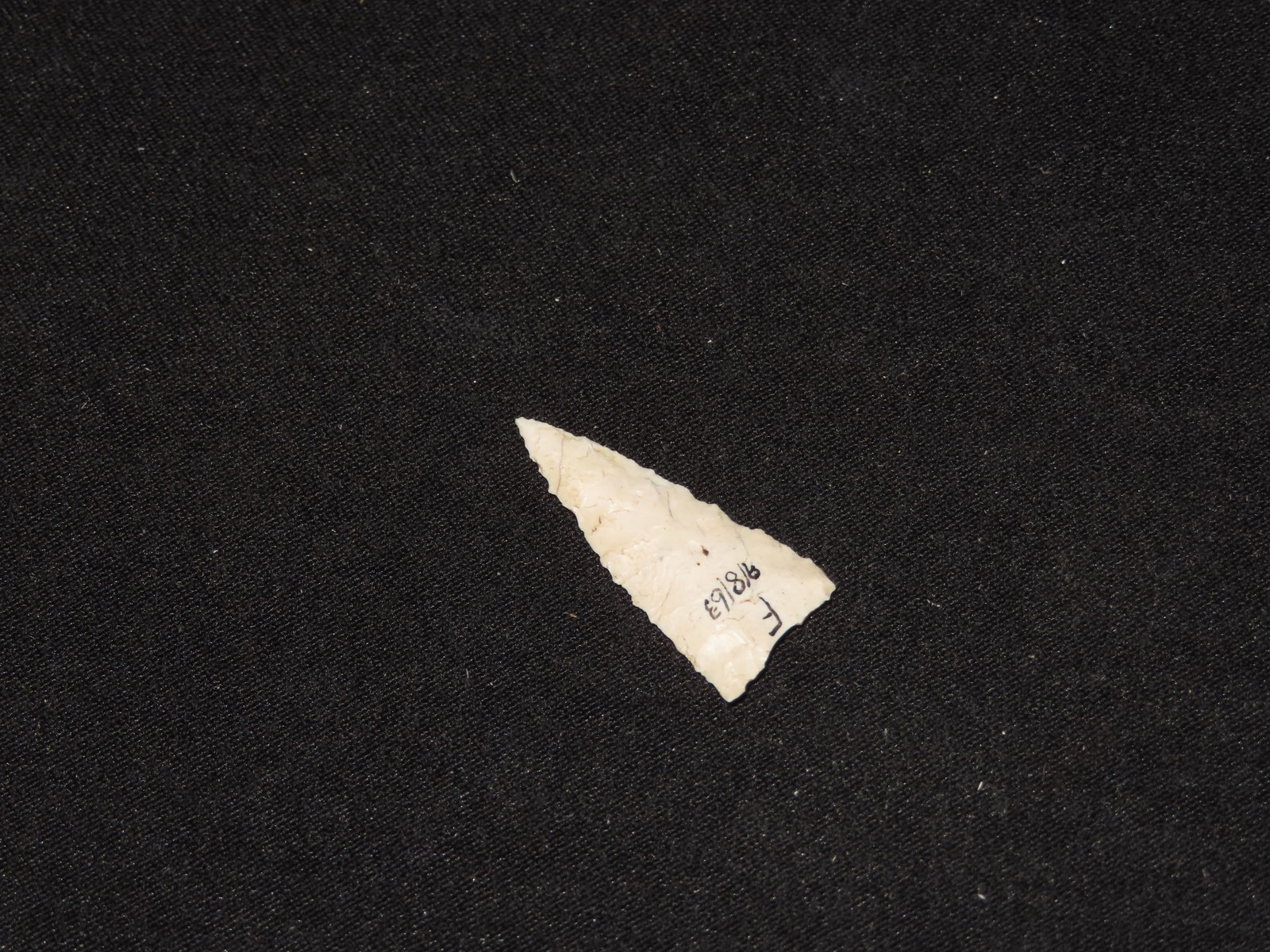 1 1/8" Fine Triangular Bird Point, Kansas - 4