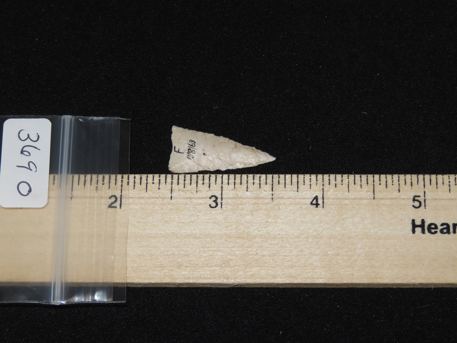 1 1/8" Fine Triangular Bird Point, Kansas - 5