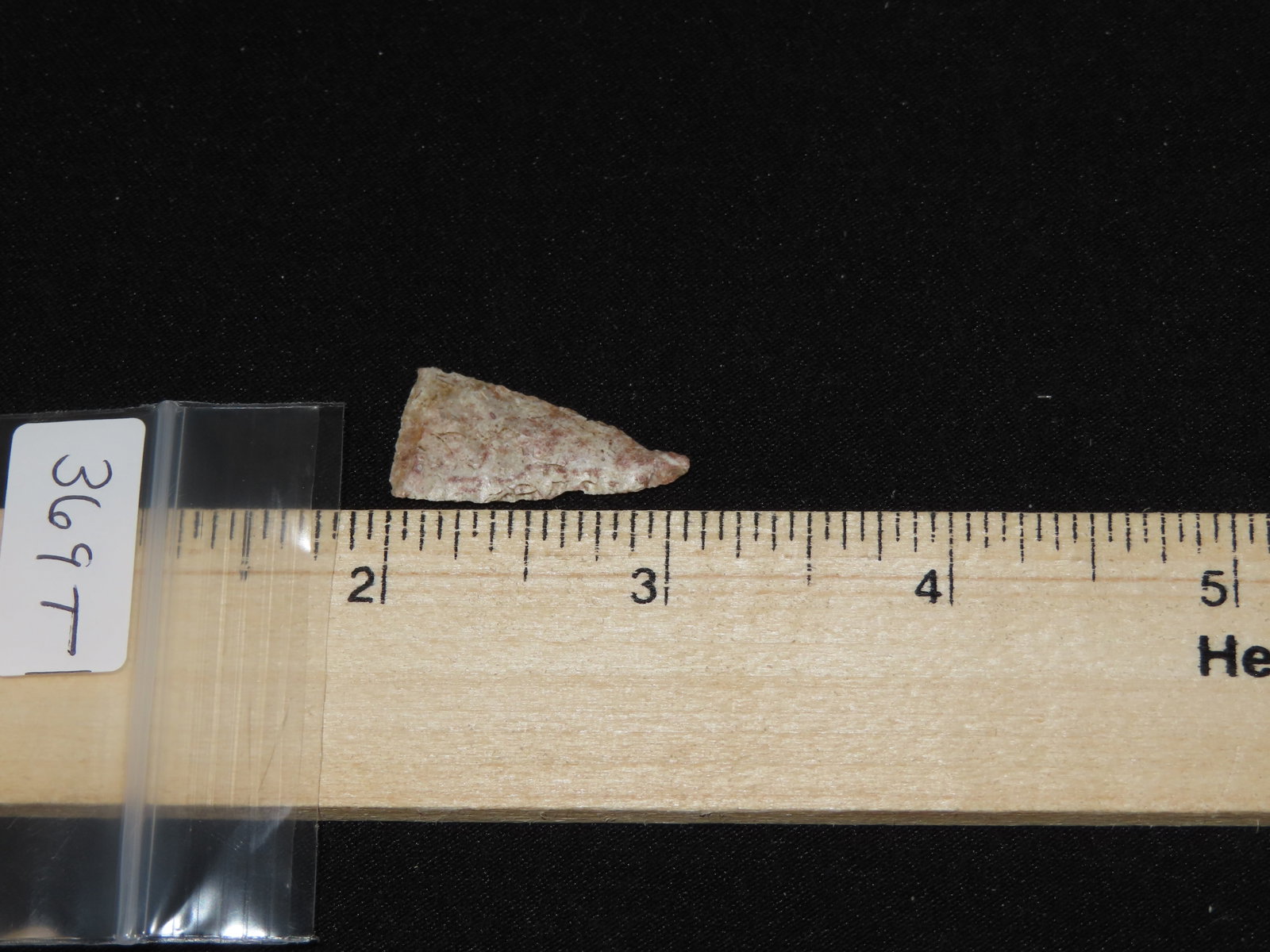 1 1/16" Fine Triangular Bird Point, Kansas - 4