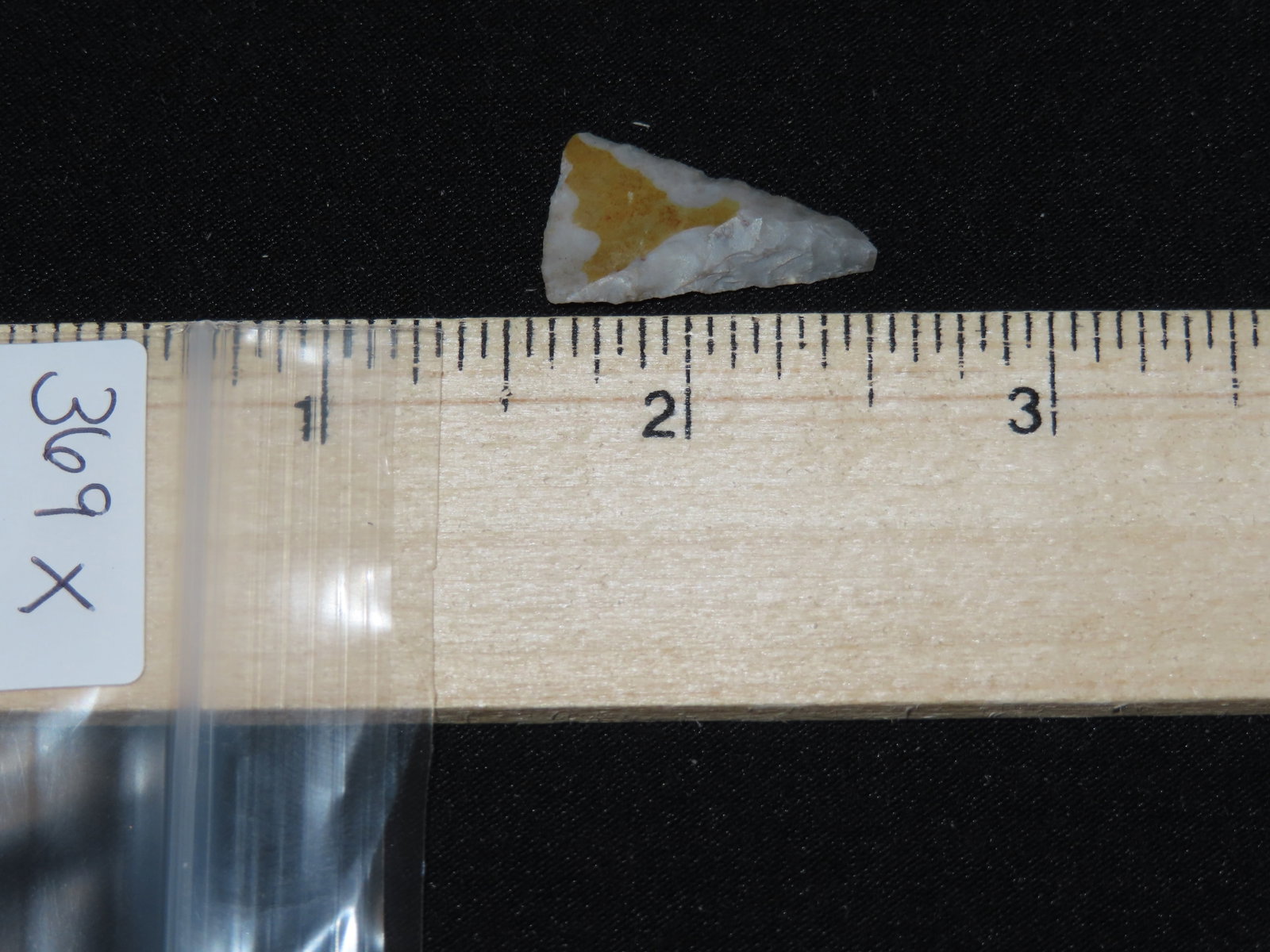 3/4" Fine Triangular Bird Point, Kansas - 4