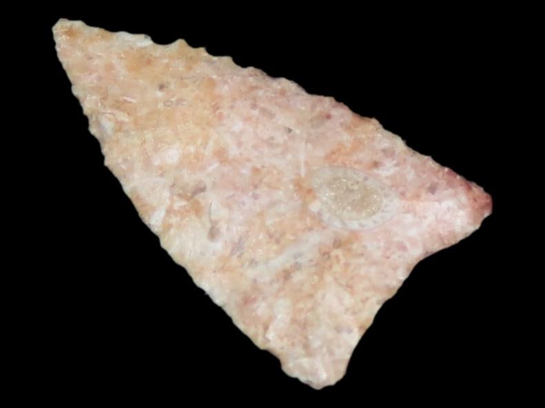 1 5/8" Fine Triangular Bird Point, Kansas (1 of 4)