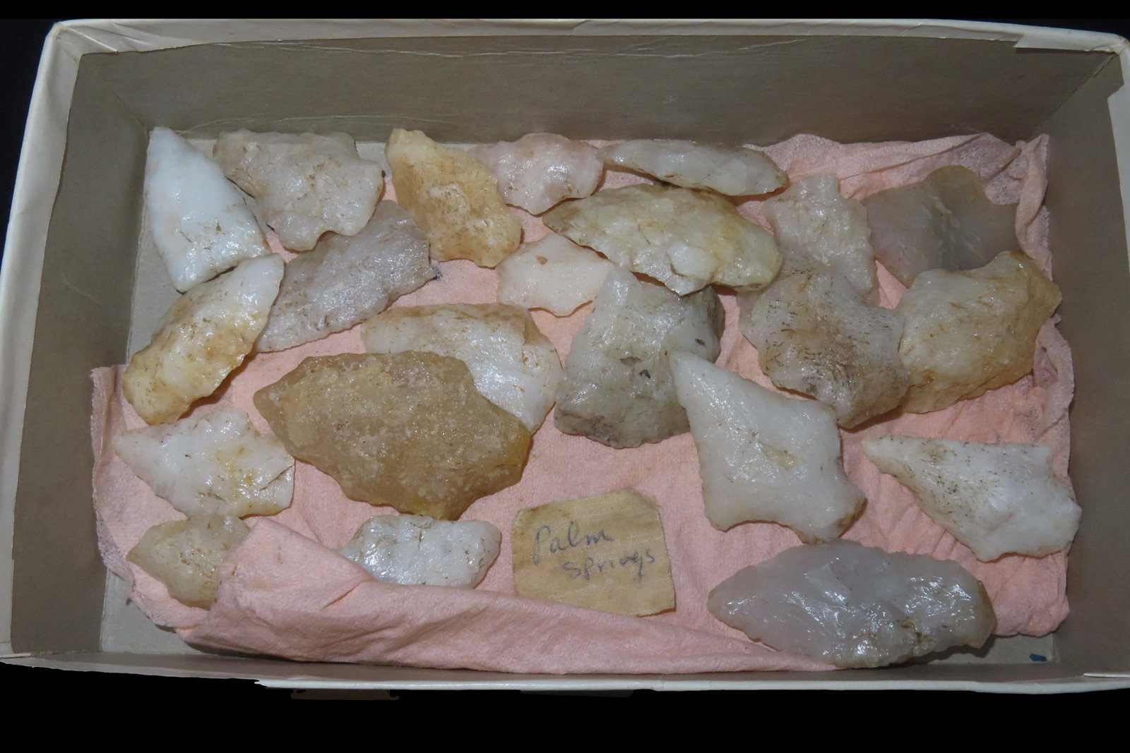 Box of Quartz Hole Points, Palm Springs (1 of 7)