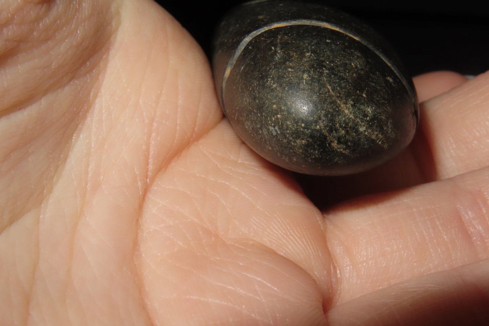 3" Double Notched Stone Tool - 6