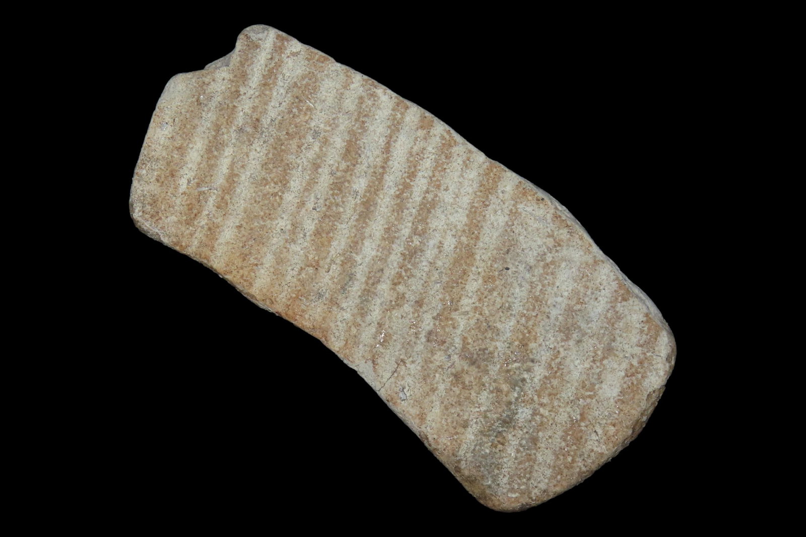3 1/4" Pottery Shard: 3 1/4" Pottery Shard