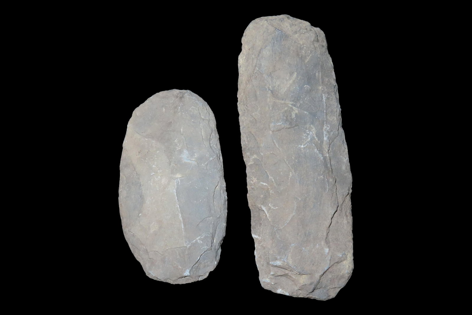 Lot of 2 Slate Preforms, Celt / Gorget Forms, Indiana (1 of 5)