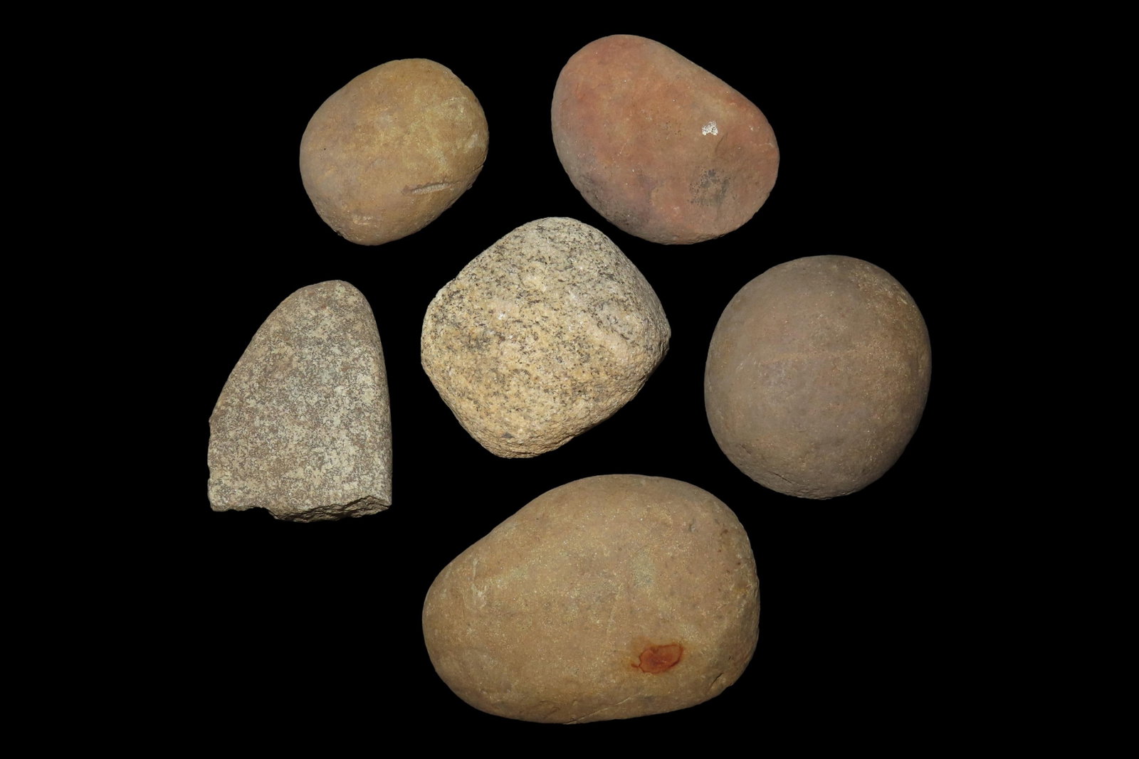 Lot of Miscellaneous Hardstone Tools and Manos (1 of 3)