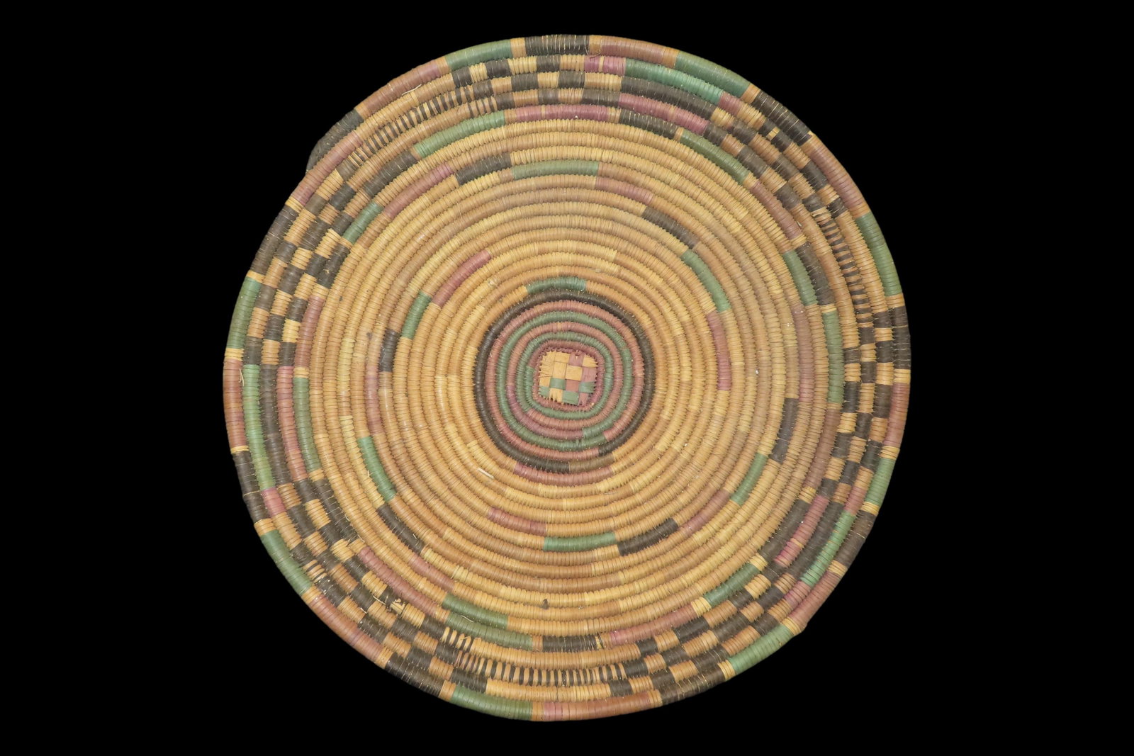 14" Native American Basket (1 of 3)