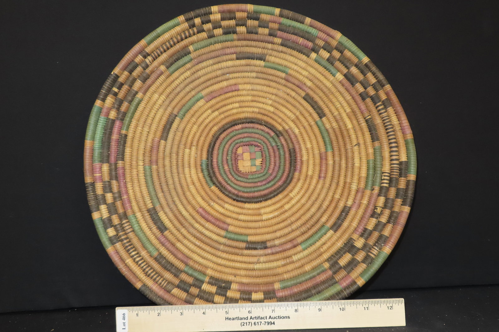 14" Native American Basket - 3