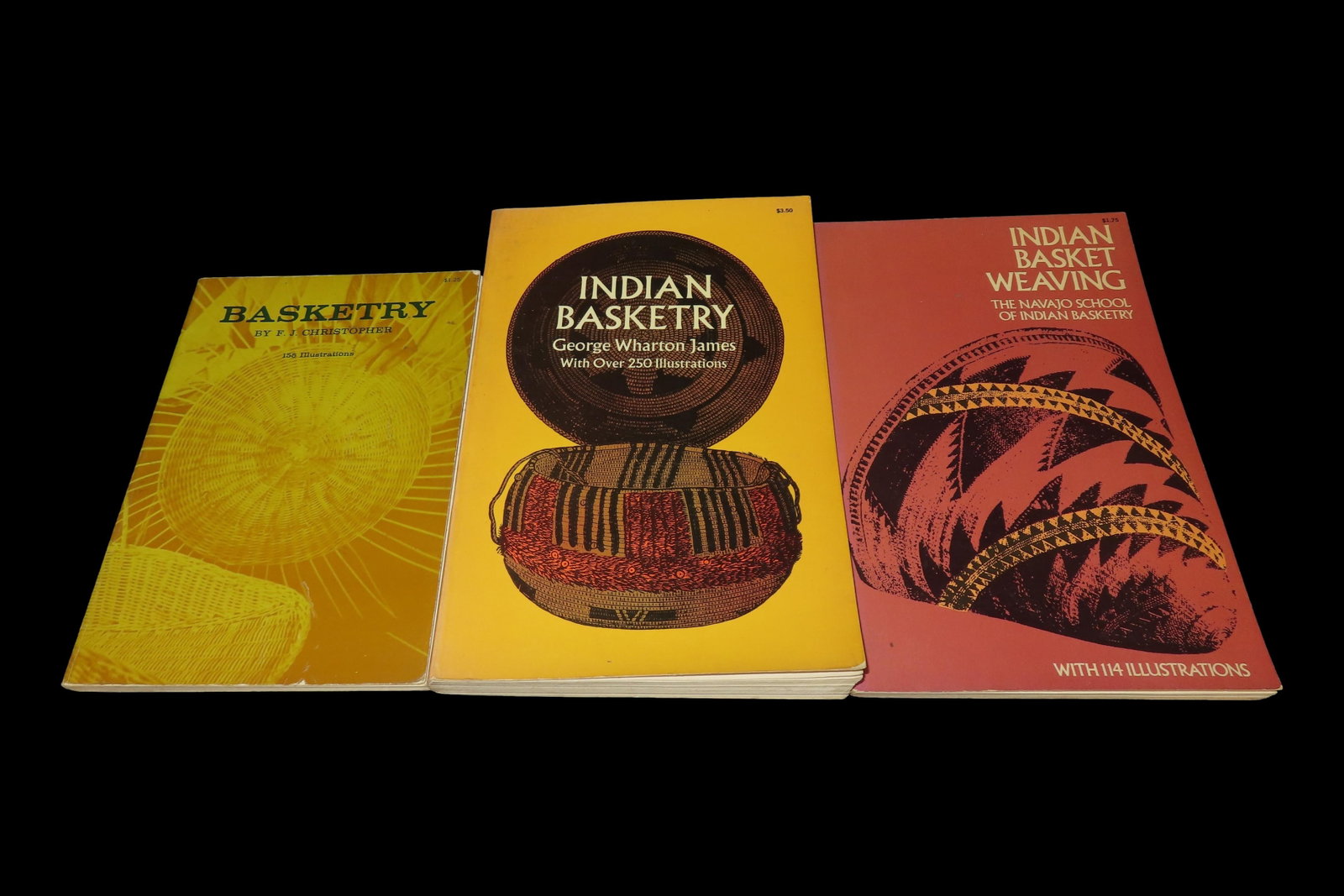 Lot of 3 Native American Books on Baskets (1 of 15)