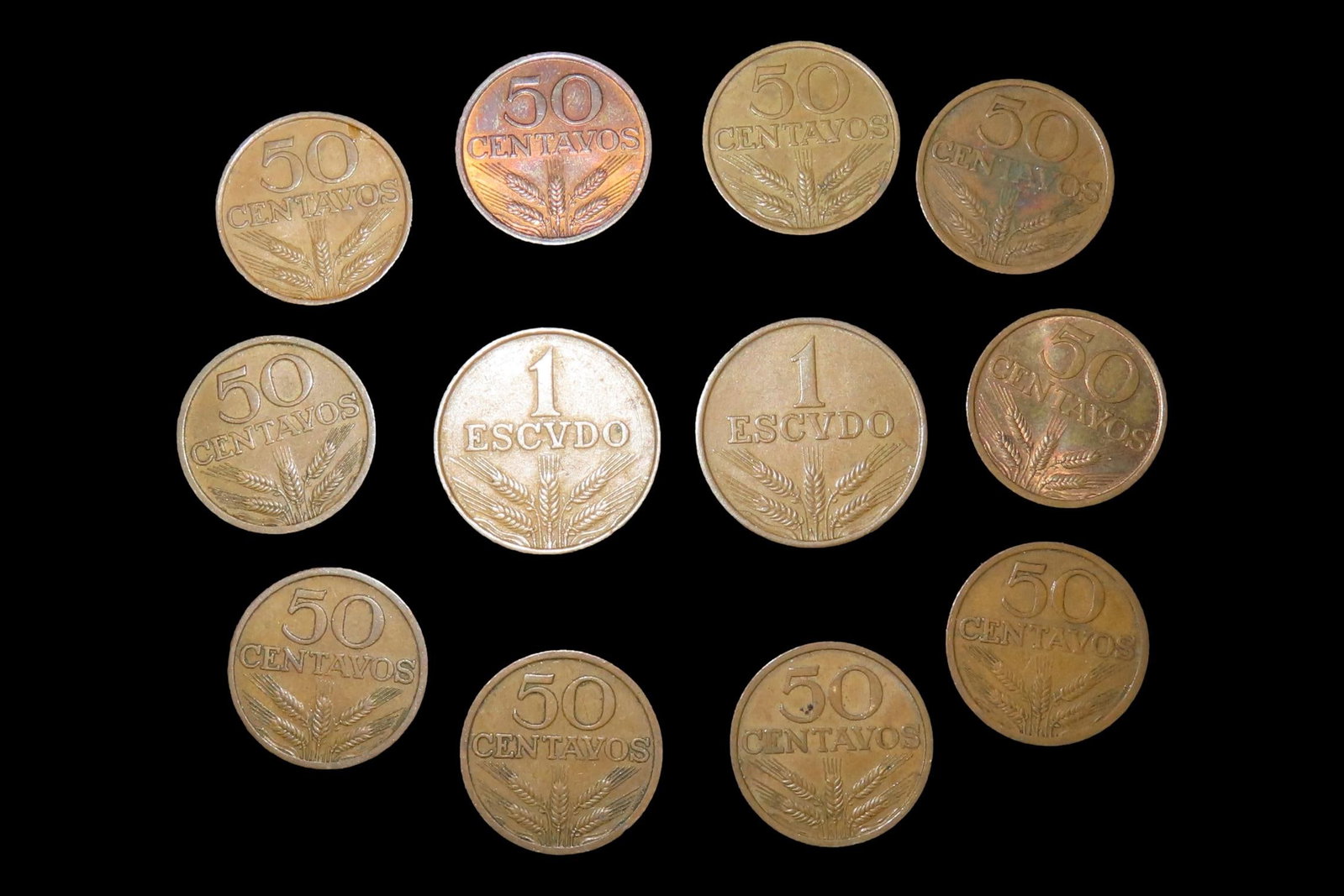 Lot of 11 Coins, Portugal (1 of 4)
