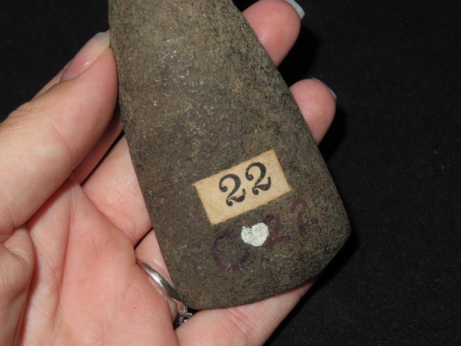 3 1/2" Hardstone Adze - 4