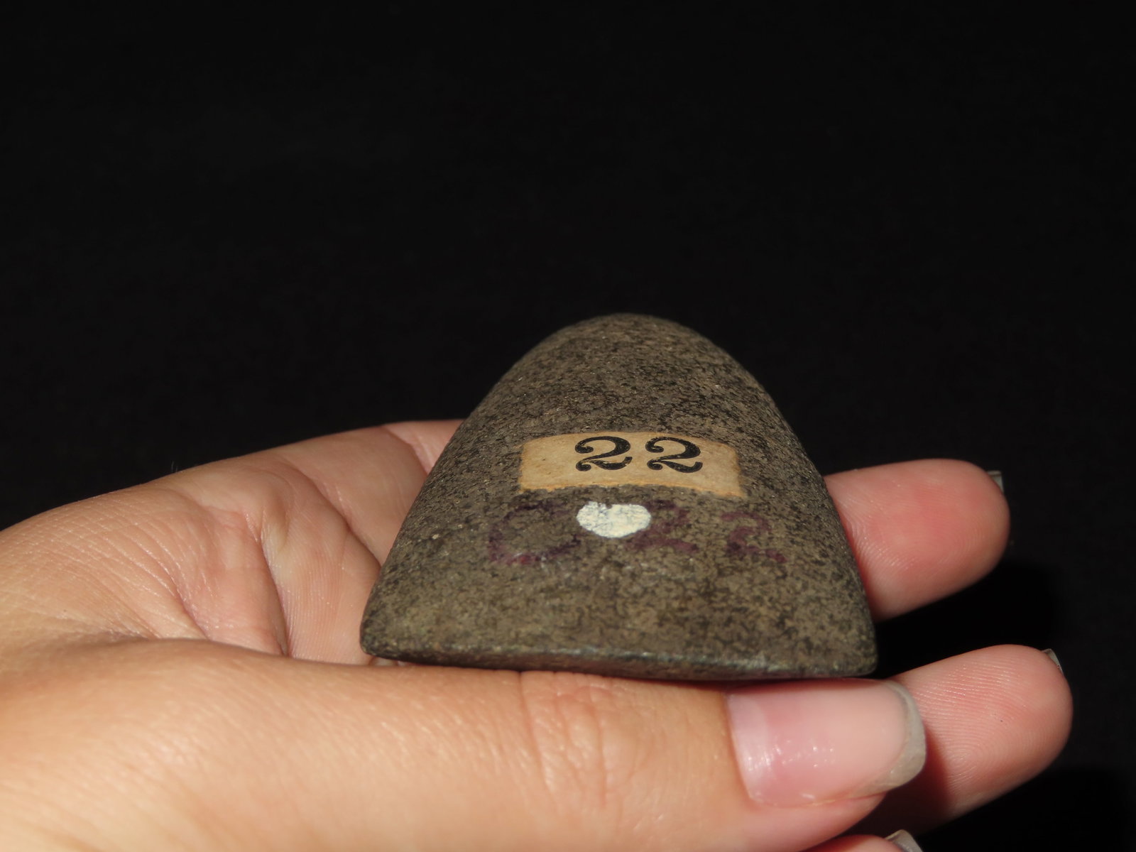 3 1/2" Hardstone Adze - 6