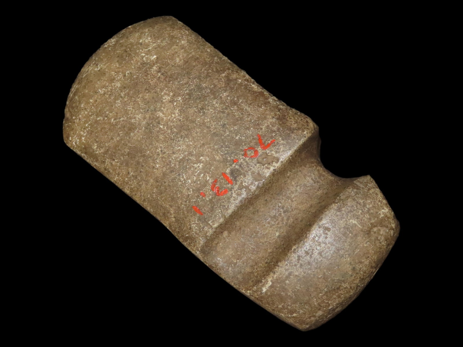 6" Iowa Three Quarter Slant Groove Axe, Lee Co., Iowa (1 of 6)