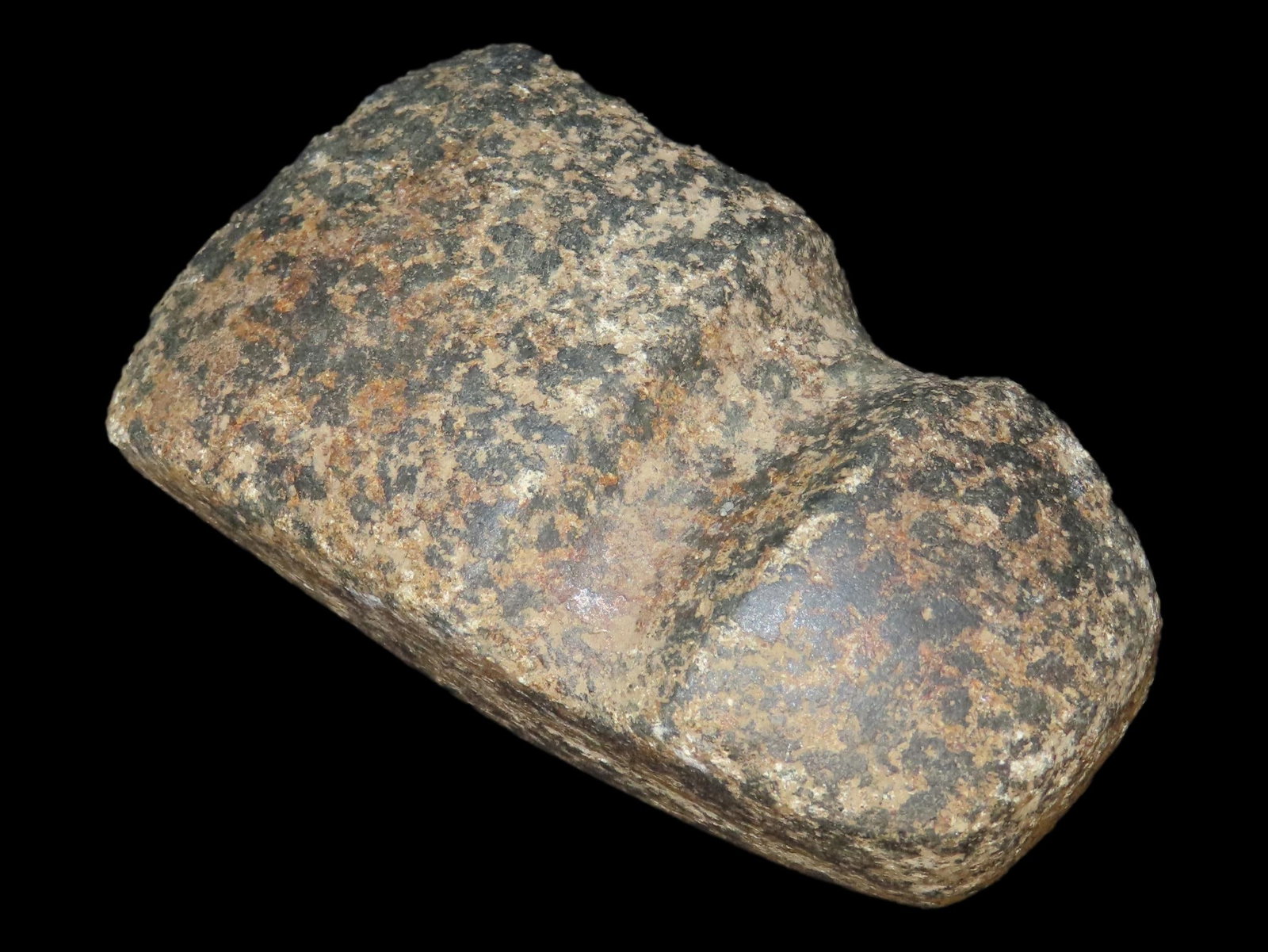 3 5/8" Miniature Three Quarter Iowa Slant Groove Axe, Central Iowa (1 of 7)