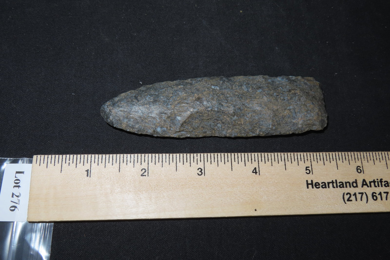 4 1/4" Early Lanceolate, Ohio, Ex. Nick Gates - 6