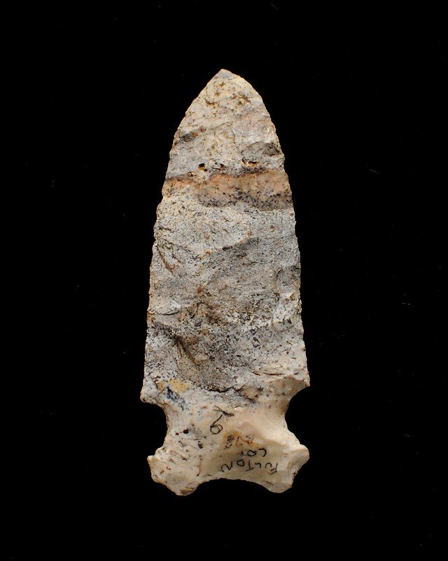 Archaic Oceola point, Fulton Co IL, Ex. Jim Parker, (1 of 2)