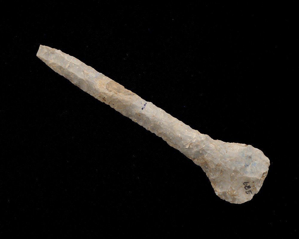 Florence Chert Paddle Drill. Johnson Co KS, 4.84" (1 of 6)