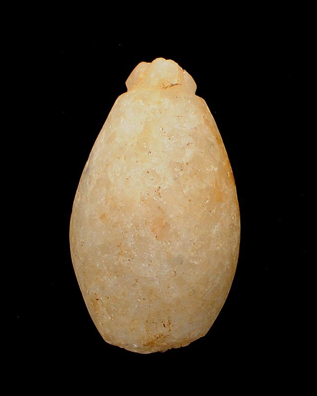 White quartz crystal plummet, Spencer Co IN, 1.95" (1 of 5)