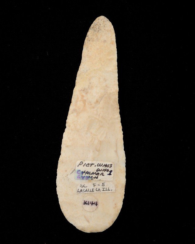 Archaic KnifePictured Who's Who #1, Lasalle Co IL (1 of 2)