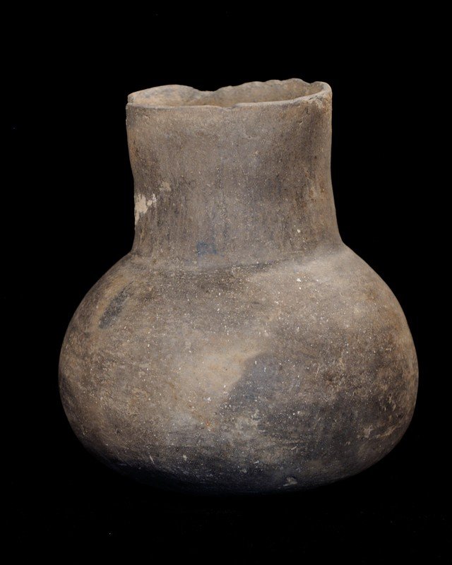 Water Jar, Pemiscott Co, MO. Rim Chips, 6" Dia, 7" (1 of 6)