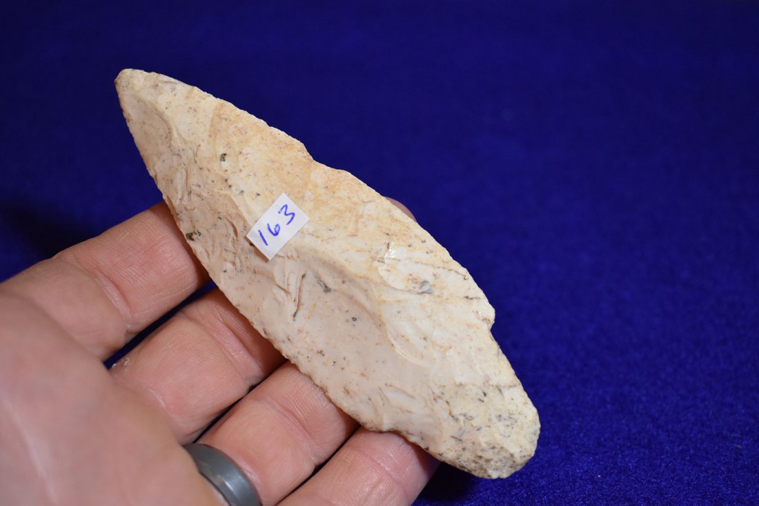 4 3/16" CREEK STAINED ADENA, MADISON COUNTY ILLINOIS (1 of 2)