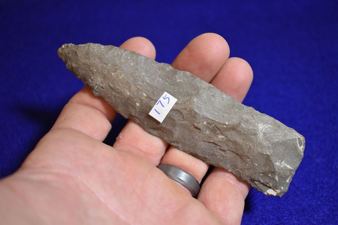 PALEO LANCEOLATE, GREAT FLAKING, FLORENCE CHERT, (1 of 4)