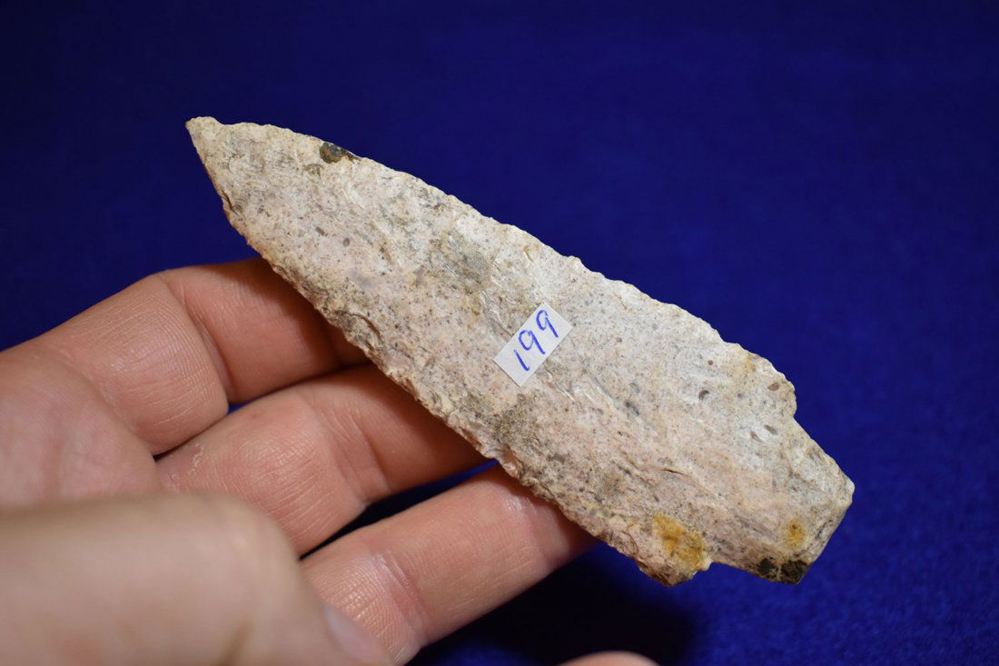 DICKSON, WELL MADE, 4 1/4", FOUND BY LEON CROWLEY (1 of 5)