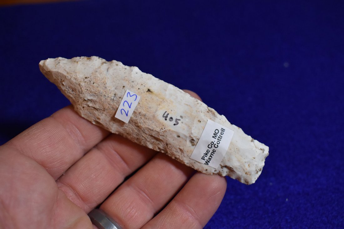 ETLEY, FOUND BY WAYNE COTTRELL IN PIKE COUNTY MISSOURI,: ETLEY, FOUND BY WAYNE COTTRELL IN PIKE COUNTY MISSOURI, 4"