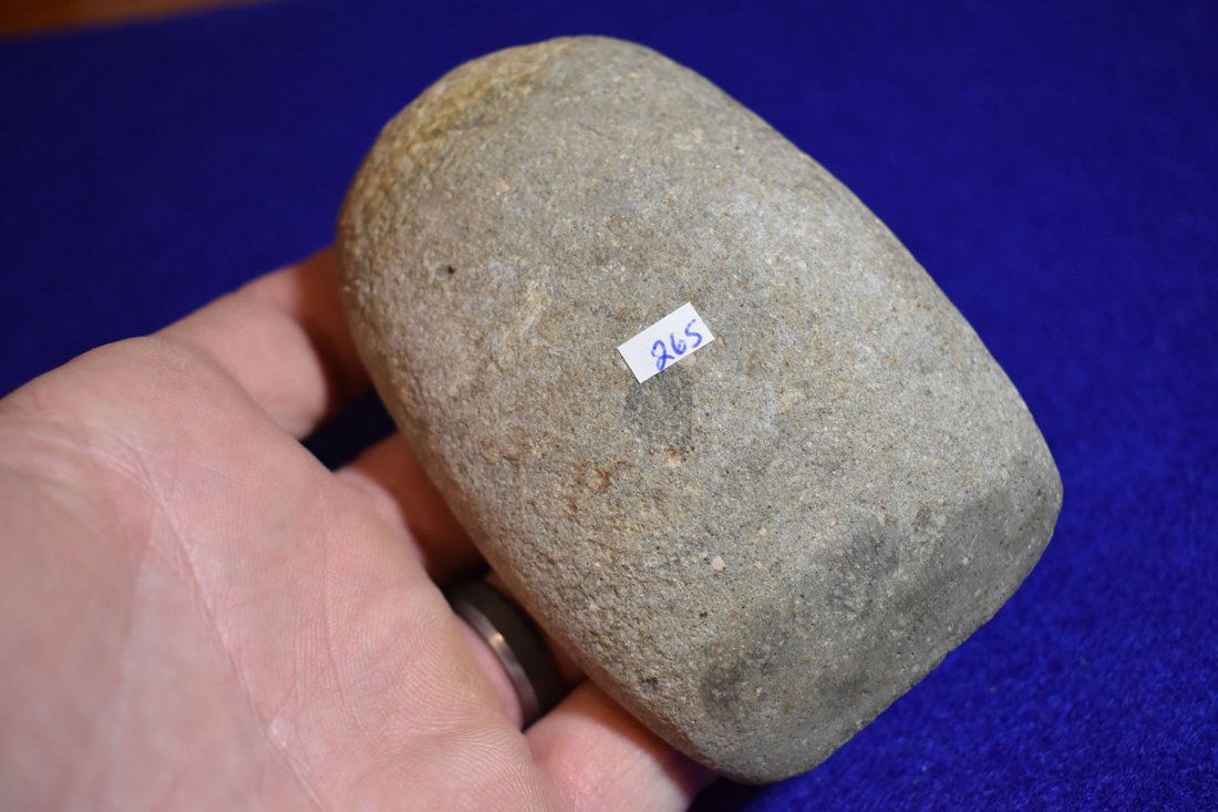 GREEN HARDSTONE CELT, GOOD BIT, FULTON COUNTY ILLINOIS, (1 of 5)