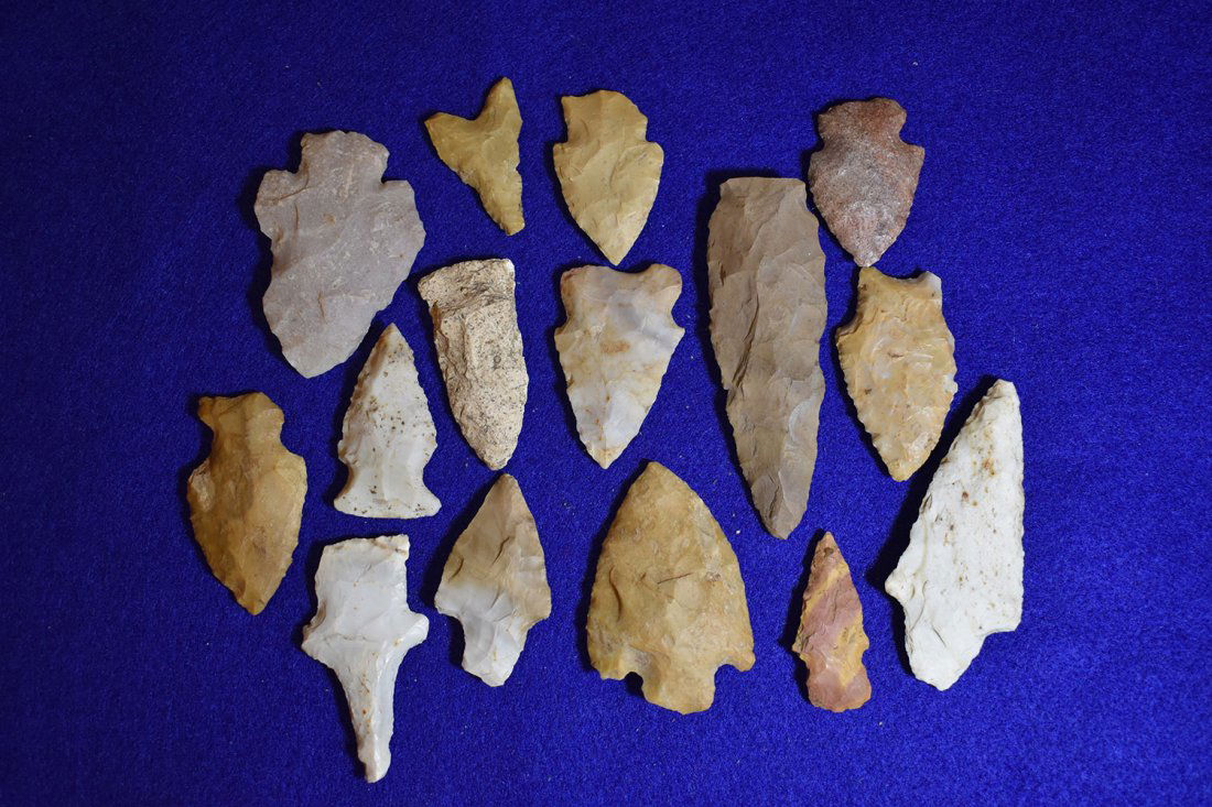 LOT OF 15 MISSOURI POINTS, GOOD RESELLABLE POINTS. (1 of 5)