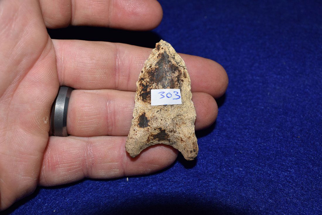 DALTON, JACKSON COUNTY FLORDIA, RIVER STAINED, 1 7/8" (1 of 3)