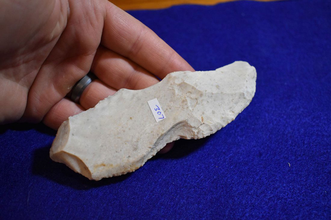 SUPERIOR PALEO FLAKE KNIFE WITH MICRO FLAKING, FULTON (1 of 3)