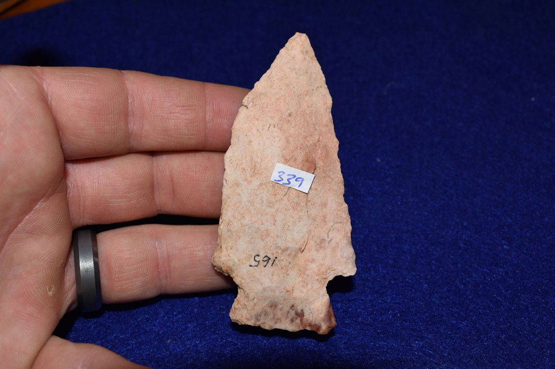 3 1/8" ETLEY POINT, FORT SMITH ARKANSAS (1 of 2)