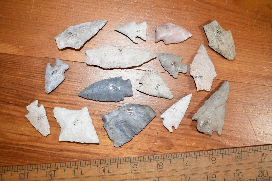 15 NICE COLORFUL WOODLAND POINTS, FORT SMITH ARKANSAS (1 of 3)