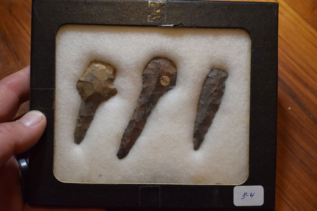 FRAME OF 3 NICE DRILLS FOUND IN MONTGOMERY COUNTY, (1 of 2)