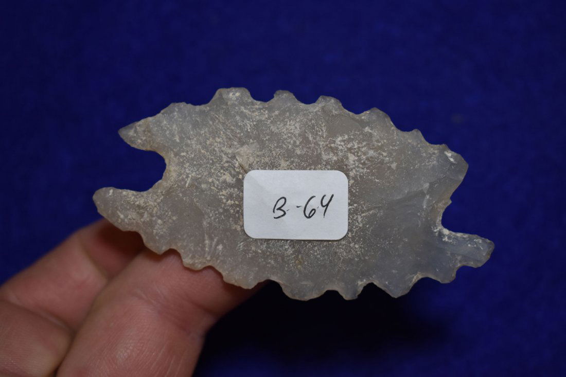 3"  RARE TRANSLUCENT ECCENTRIC EFFIGY FROM MEXICO (1 of 3)