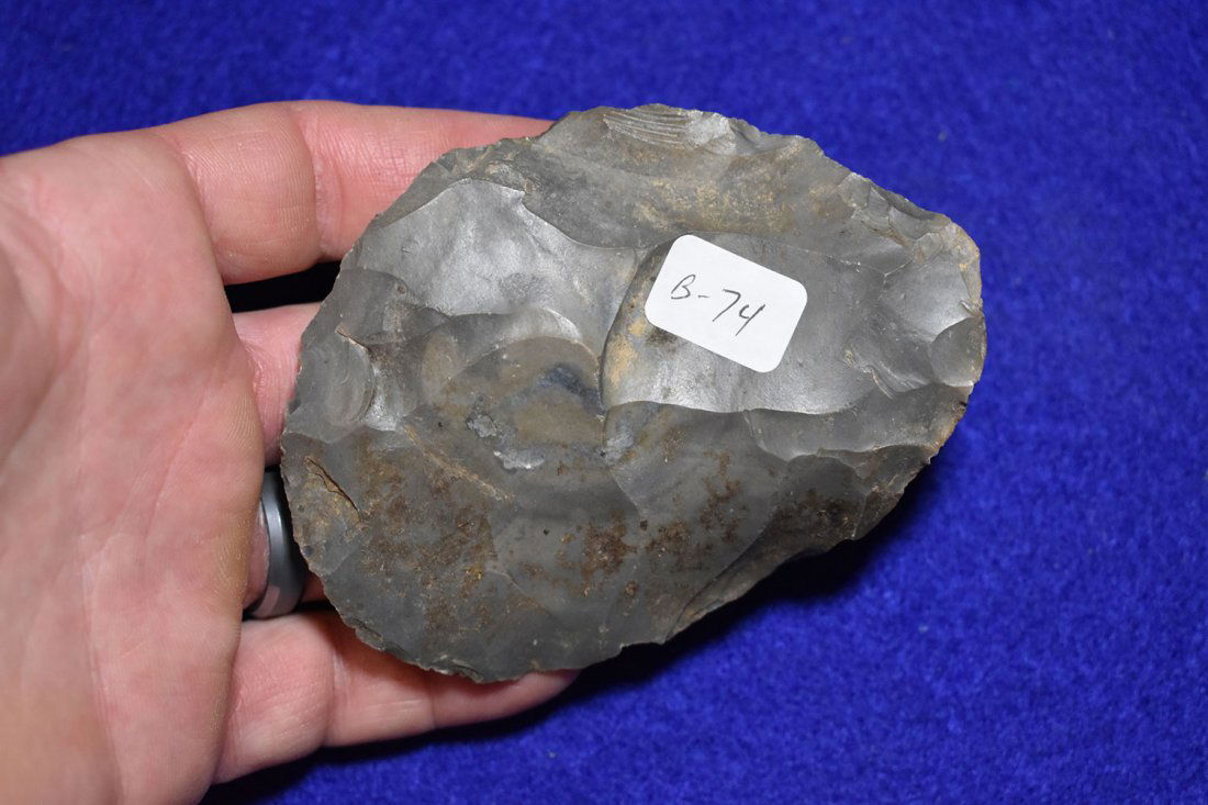 3  3/4" CRIB MOUND CACHE BLADE, SPENCER COUNTY, INDIANA (1 of 2)