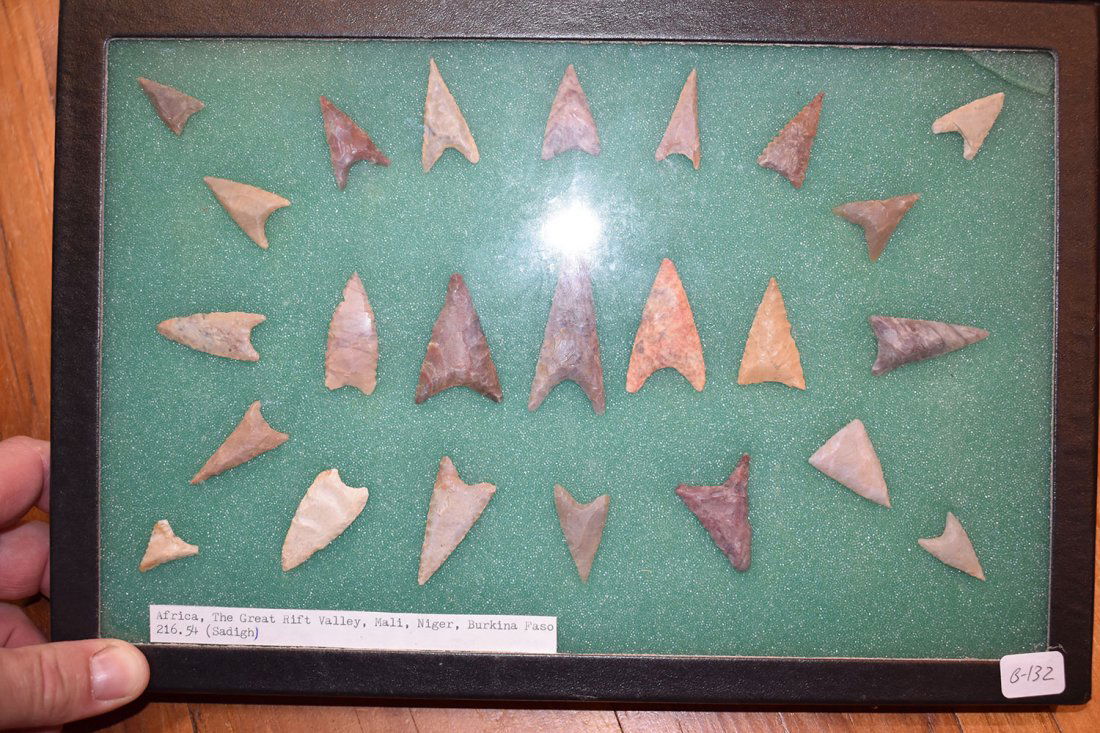 8  1/2" X 12" FRAME OF CHOICE AFRICAN NEOLITHIC (1 of 5)