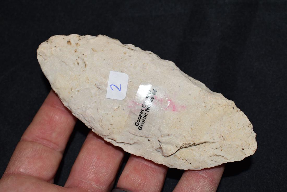 Burlington Early Ovoid Paleo Knife, Cooper Co MO (1 of 3)