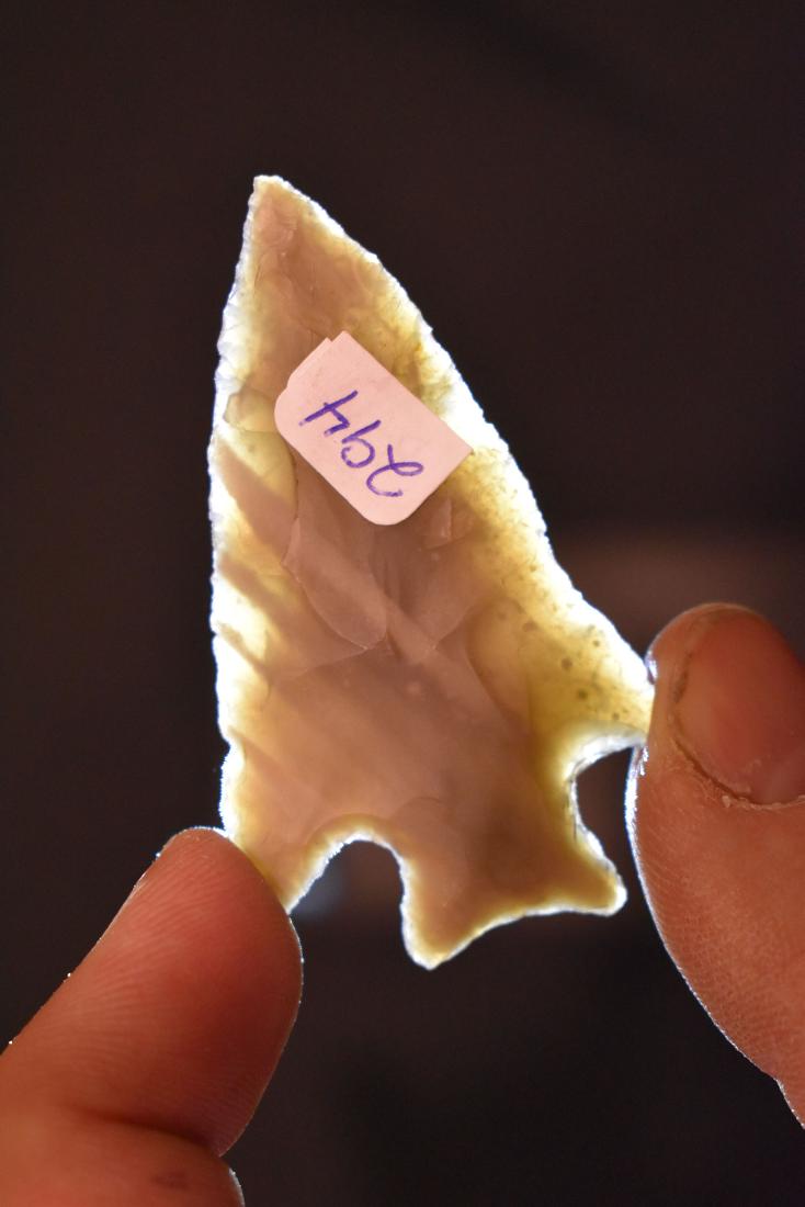 Colorful Martindale Arrowhead from Texas (1 of 3)