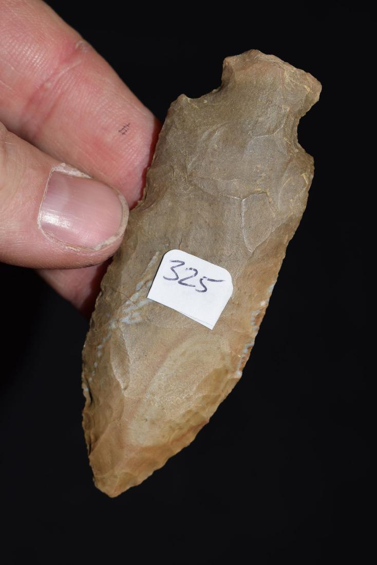 Nice Elk River from Kentucky: Nice Elk River/Bottle Neck Benton. Found in Logan County, Kentucky. Measures 3 1/4" Long.