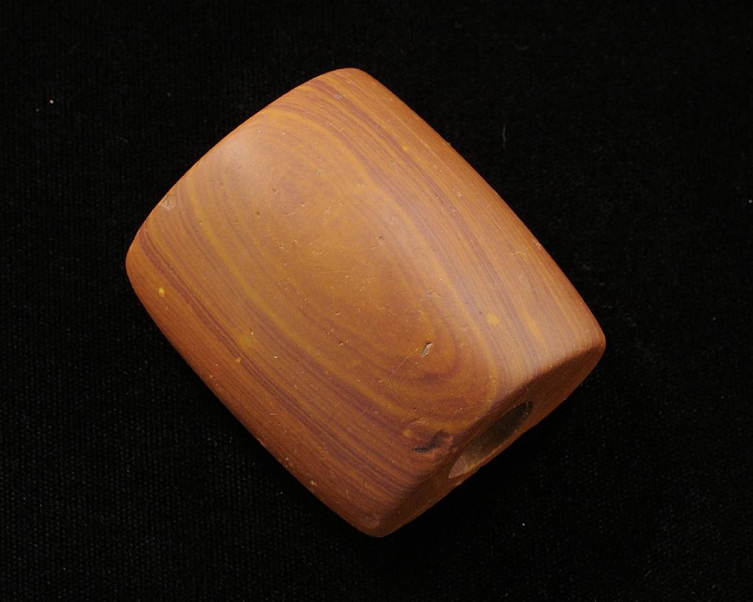 Clay-stone Hump Bannerstone, New Madrid Co Missouri, 2 (1 of 5)